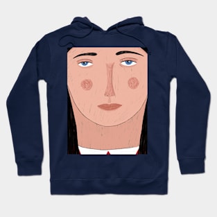 A Girl Portrait Hoodie